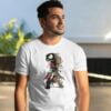 groot white superhero tshirt