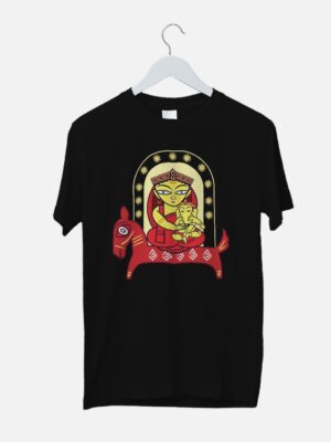 black t-shirt durga puja new