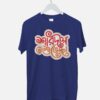 blue saradiya subheccha cotton tshirt durga puja