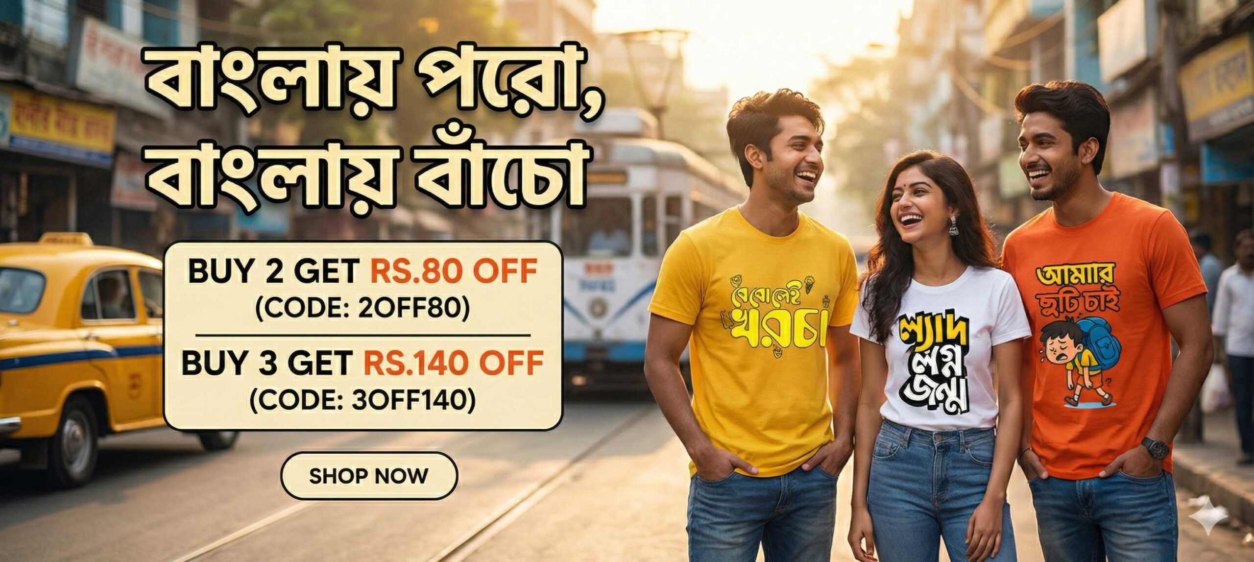 banner image fenix tee bengali quote printed tshirts